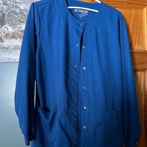 Greys Anatomy by Barco scrub jacket Royal Blue size L